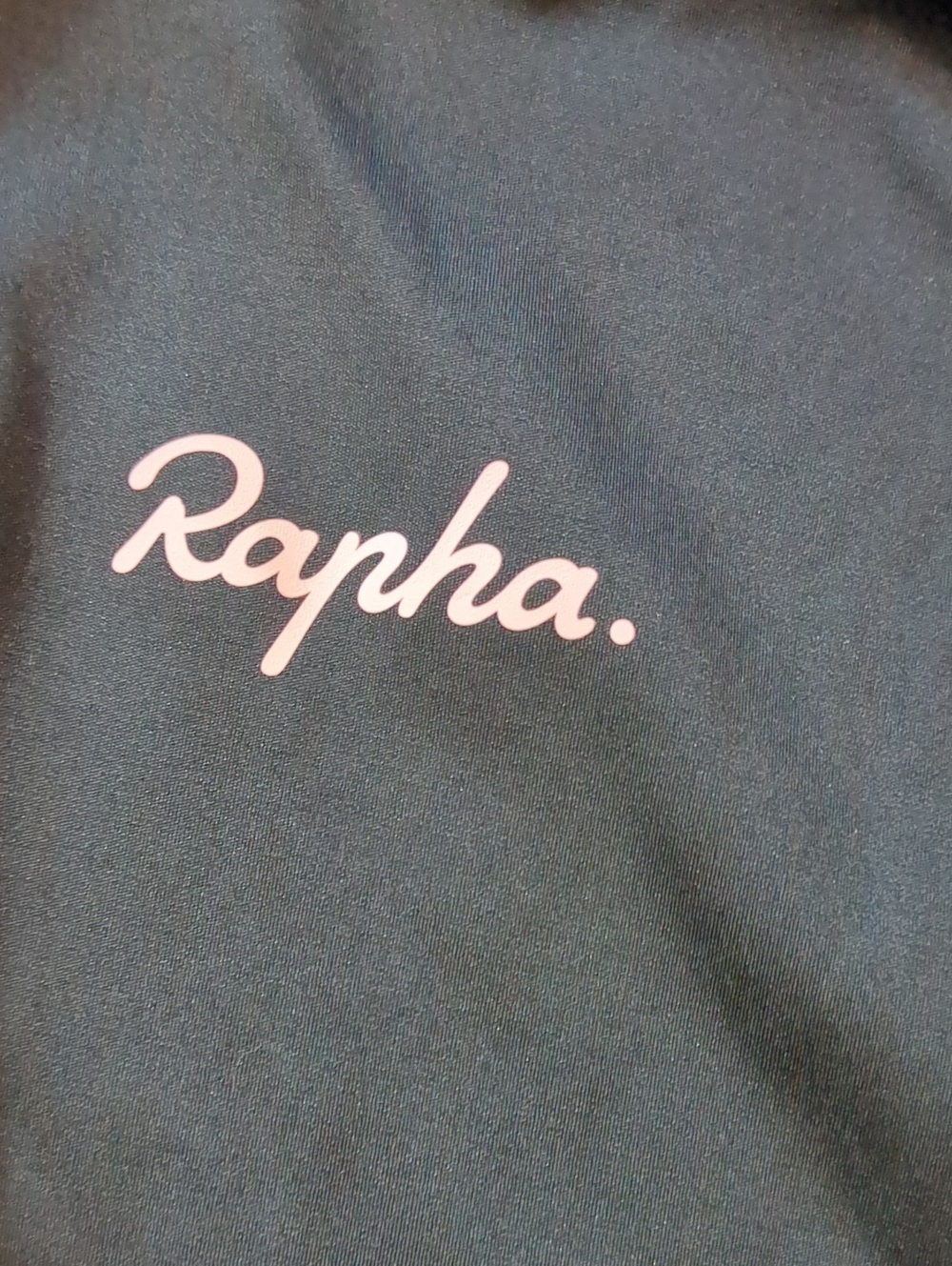 Rapha Men’s Core Long Sleeve Cycling Jersey Forest Green White Armband XL - Picture 5 of 10